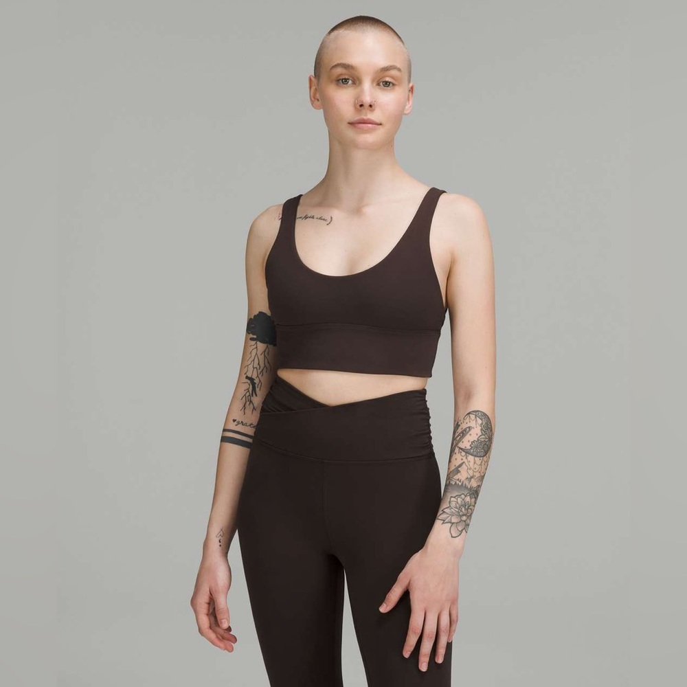 Lululemon Align Reversible Bra Light Support, A/B Cup, French Press size 8